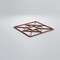 Ekena Millwork Small Jamestown Decorative Fretwork Wood Wall Panels, Walnut, 11 3/8"W x 11 3/8"H x 3/8"T WALW12X12X0375JTNWA - alternate 5